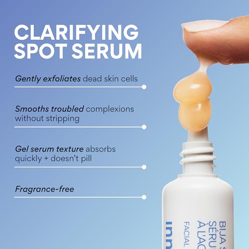 innisfree Bija Spot Serum with Salicylic Acid & Castor Oil, Korean Treatment for Acne, Pore Care, Smooth Skin
