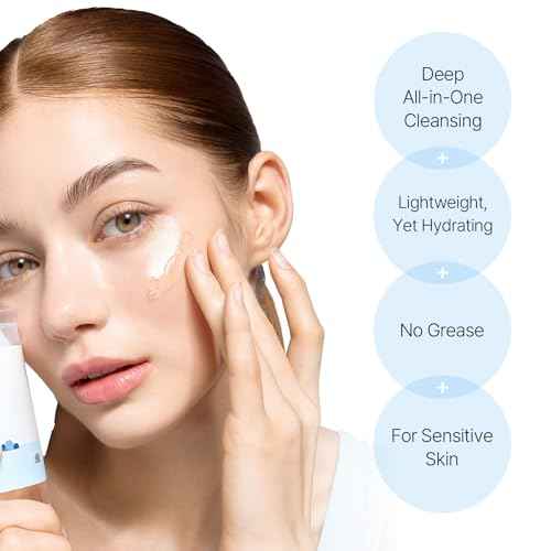 ROUND LAB 1025 Dokdo Cleansing Oil 6.76 Fl Oz, Facial Oil Cleanser for Face, Deep Pore Cleansing, Makeup Blackhead Impurities Remover, Easy to Wash Off No Oily Residue, Korean Skin Care