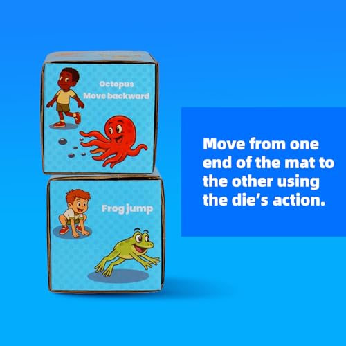 Oeasic Don’t Step in Octopus Kids Board Game – Blindfold Ocean Dodge fun for ages 4+