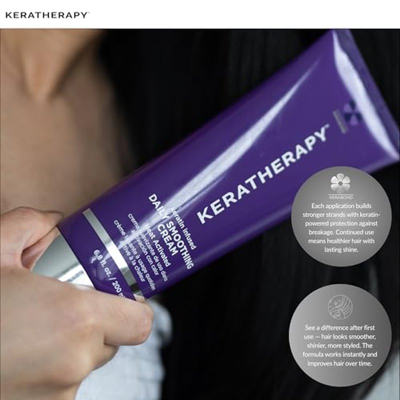Keratherapy Daily Smoothing Cream - 6.8 fl. oz. Keratin & Oil Blend