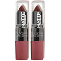 L.A. COLORS Matte Lipstick, Bewitched CML472 (Pack of 2)