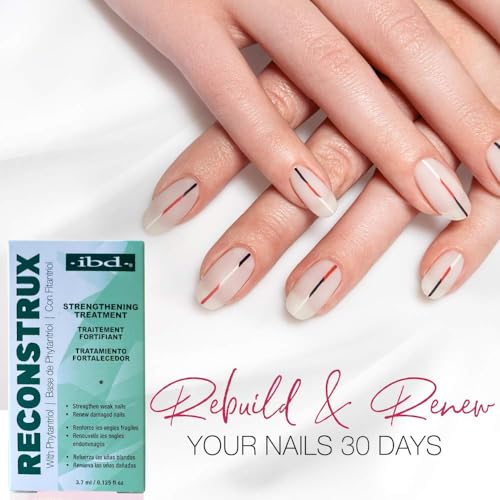 IBD Reconstrux Nail Repair Treatment & Growth Strengthener, 0.125 fl oz