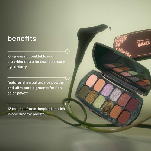 R.E.M. Beauty Wicked Ozian Forest 12-Shade Eyeshadow Palette & Eyeliner Duo