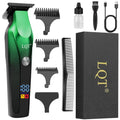LQT-128 Cordless Beard Trimmer for Men, Rechargeable with LED Display, Grooming Gift Set
