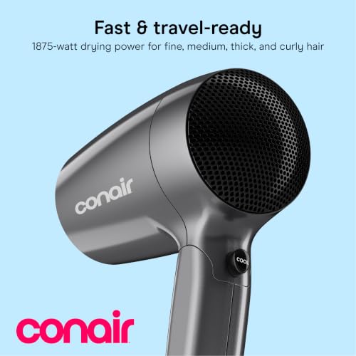 Conair 1875W Dual Voltage Travel Hair Dryer