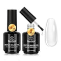 Beetles Builder Gel Set - 2 Pcs Clear Nail Extension Gel