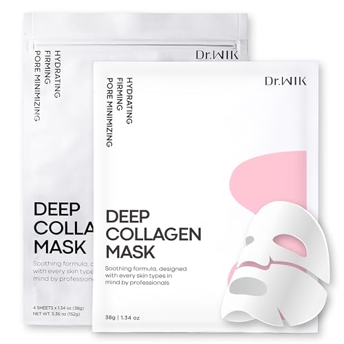Deep Collagen Gel Mask ? Overnight Collagen Face Mask for Pore Minimizing and Firming, Niacinamide for skin radiant, korean skin care facial mask, 38g (1EA)