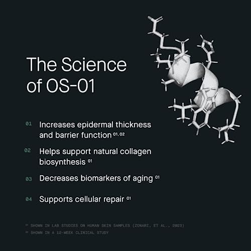 OneSkin FACE OS-01 Peptide Topical Supplement | Skin Longevity Age Reversal Moisturizer | Safe for Sensitive Skin, Fragrance-Free