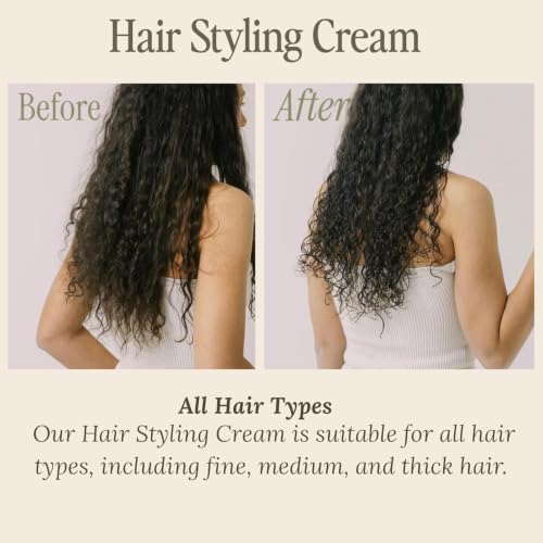 SALEE Hair Styling Cream & Wax Stick Duo - Anti-Frizz, All Hair Types