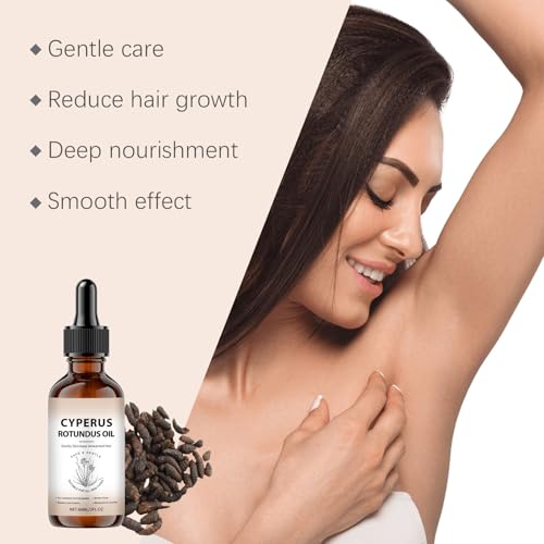 OUKPANE Cyperus Rotundus Oil - Natural Hair Removal & Skin Moisturizer