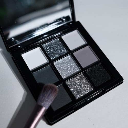 BAISEN DIARY 9-Color Smokey Eyeshadow Palette - Waterproof & Blendable