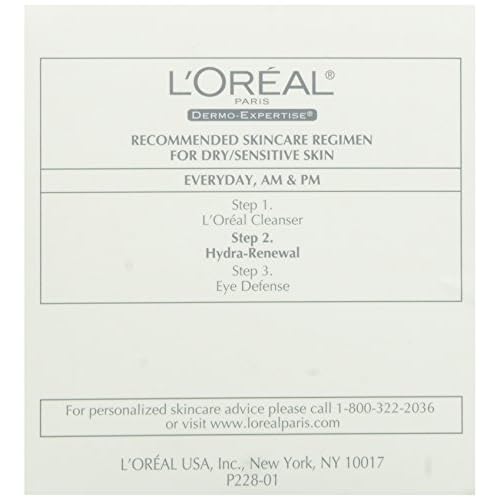 L'Or?al Paris Hydra-Renewal Continuous Moisture Cream, 1.7 fl. oz.