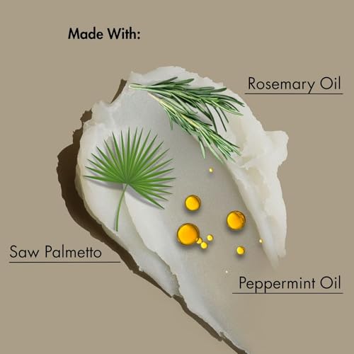As I Am Rosemary Shampoo 8 oz - Scalp Treatment for Hair Density - with Biotin & Saw Palmetto (Pack of 2)
