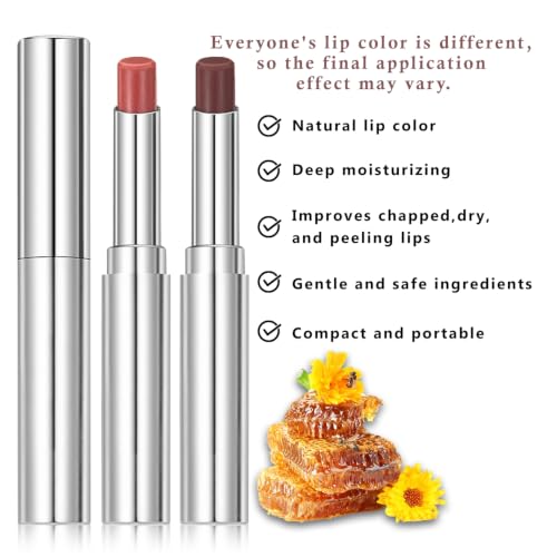 Honey Noir Lipstick Set - Moisturizing Lip Color, 2 Shades