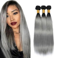 1B27 Brazilian Body Wave Hair Bundle - 3 Bundles 26-30 Inch