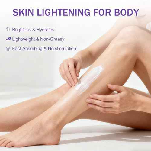 Skin Bleaching Cream, Dark Spot Remover for Body and Face, Contains Vitamin C, Mild and Non-irritating, Suitable for Underarms, knees, Elbows, Inner Thighs, and Bikini Line 1.7 Fl Oz (Pack of 1)