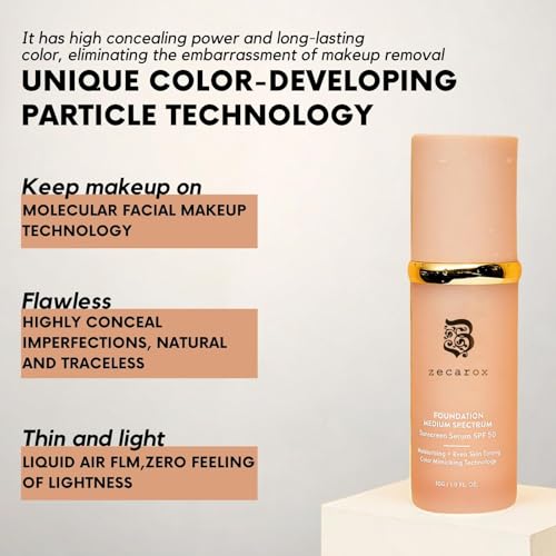 4-in-1 Color Changing Foundation Liquid with SPF 50