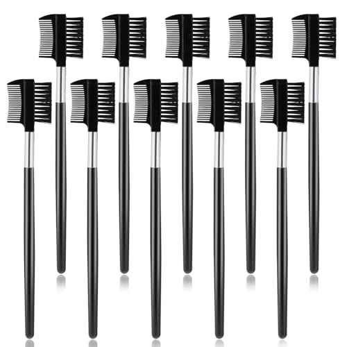 10Pcs Eyebrow Brush Comb, Eyelash Makeup Brush, Eye Brow Eyelash Brush Comb, Makeup Tool for Eyelashes Extension£¬ Lash Seperating Combs, Eye Makeup Brush