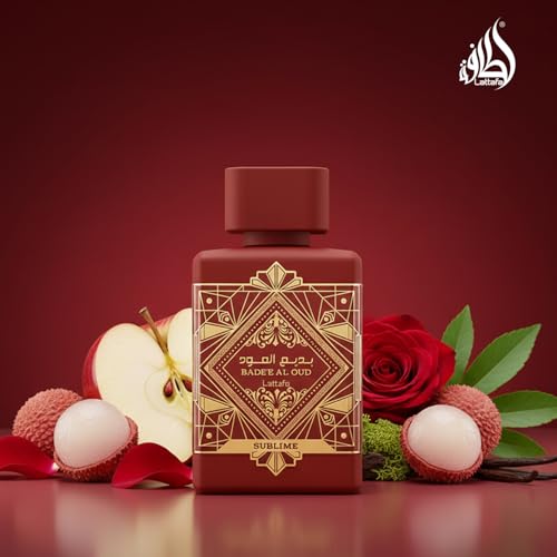 Lattafa Bade'e Al Oud Sublime Eau de Parfum 3.4oz Unisex Tropical Woody Fragrance