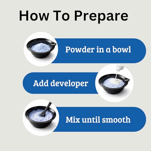 Kachita Spell Professional Blue Bleach Powder - 9 Levels Lift