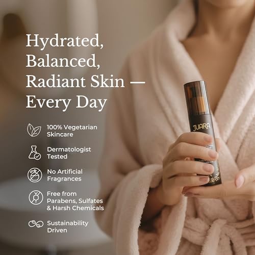 JUARA Oil-Free Ginger Moisturizer - Lightweight Face Gel Cream with Hyaluronic Acid - Mattifying Hydration for Oily, Combination & Acne-Prone Skin - Pore Refining Treatment - Made in USA - 1.7 oz