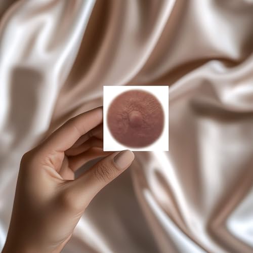 TataTattoos Temporary Realistic Nipple/Areola Tattoos ? Non-Surgical for Mastectomy Recovery ? for Post Breast Cancer Surgery (Olive, Medium (Pack of 4))