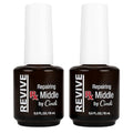 Repairing Middle Coat Duo ? 2 Pack Nail Strengthening Treatment ? Restores and Rebuilds Damaged Nails ? 7-Free, Non-Toxic, Safe for Kids and Cancer Patients