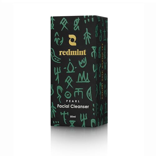 Redmint Pearl Facial Cleanser 50ml | Gentle Foaming Face Wash