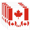 Canada Flag Temporary Tattoos - 20 Waterproof Stickers