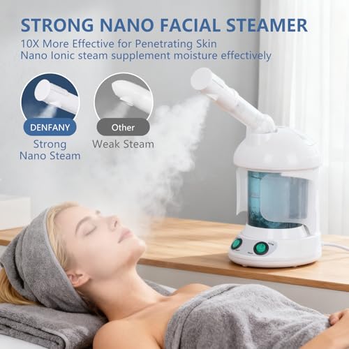 3-in-1 Facial Steamer with Hair & Humidifier Function