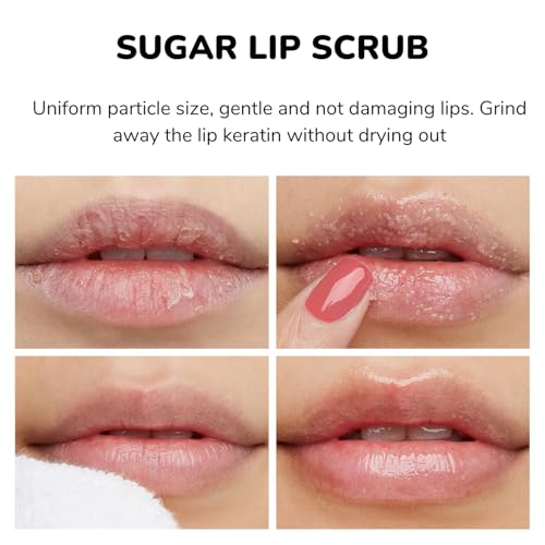 Lip Mask & Scrub Set - Honey Milk Protein Overnight Moisturizer