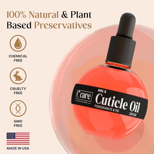 C CARE Pomegranate Fig Cuticle Oil - Repair & Strengthen Nails
