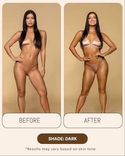 Peta Jane Dark Tanning Mousse - Streak-Free Self Tanner, 7 Oz