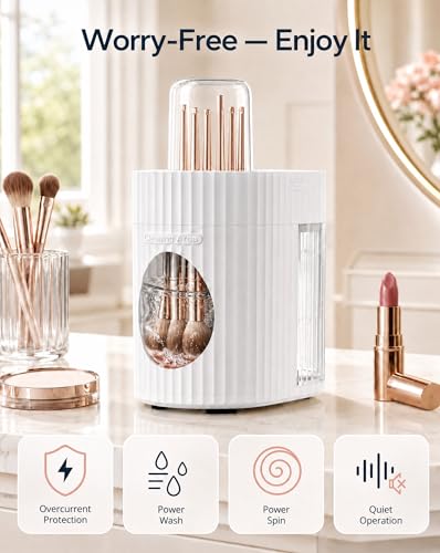 Electric Makeup Brush Cleaner & Dryer - Automatic USB
