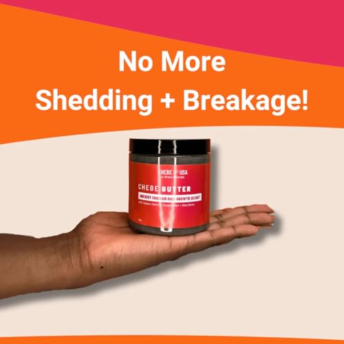 Uhuru Naturals Chebe Butter (4oz) - Authentic Whipped Hair Moisturizer