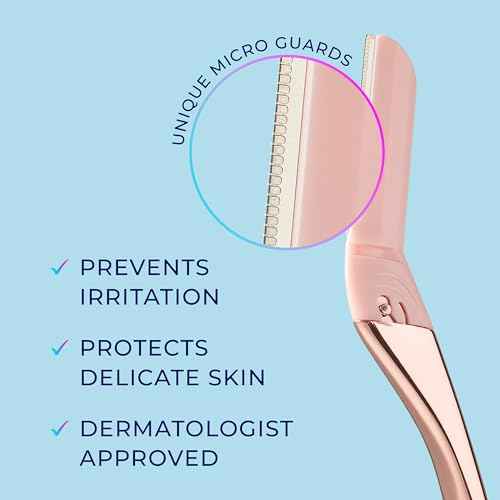 Schick Hydro Silk Dermaplaning Wand Refill Blades, 3ct Dermaplane Microblades for Face