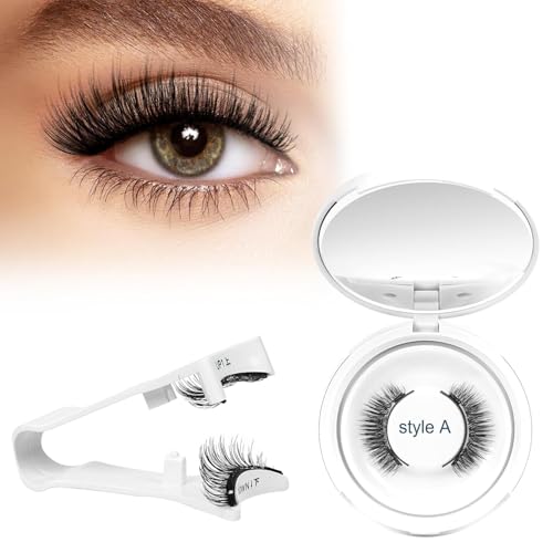 Magnetic Eyelashes Kit with Applicator - No Glue, Natural Look