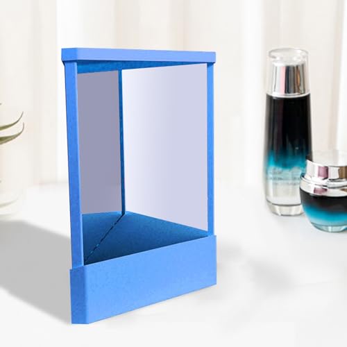 Talent Star Non-Reversing Tabletop Makeup Mirror with Blue Light Protection
