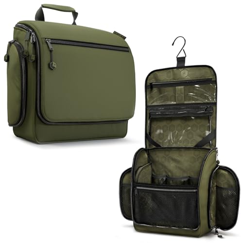 VENTURE 4TH Hanging Travel Toiletry Bag, 18 Compartments