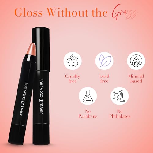 Juwel Cosmetics Retractable Lip Crayon - High Shine Lipstick