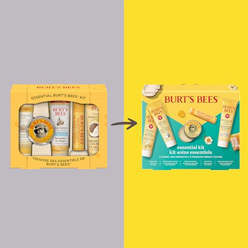 Burt's Bees Essential Kit - 5 Travel Size Skincare Gift Set