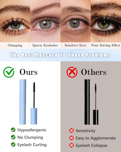 Waterproof Mascara for Mature Women 60+ | Volume & Length