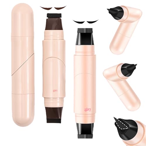 Winged Eyeliner Stamp Pen, Dual End Waterproof Cat Eye Liner