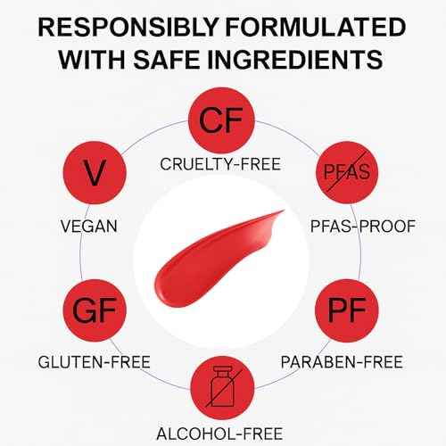 Lip Stain Peel off, Peel Off Lip Stain - Long Lasting Waterproof for Women, Non-stick Cup Lipstick Peel Off Highly Pigmented Not Faded Smudge-proof Liptint. (05 Darling Stain)