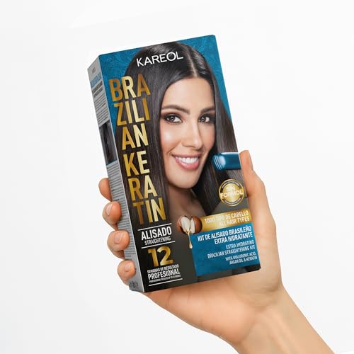 Kareol Brazilian Keratin Hair Treatment Kit - Hydrating & Frizz-Free