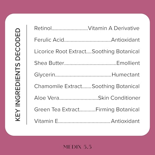 Medix 5.5 Retinol Body Lotion | Anti-Aging Firming Moisturizer