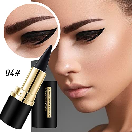 Kaely Gel Eyeliner Pencil Waterproof - 2Pc Set