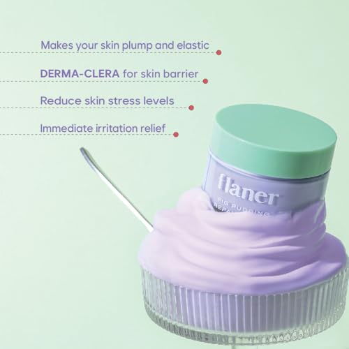 Fig Pudding Barrier Repair Cream ? 11x Hyaluronic Acid Moisturizer Cream, Barrier Care, Ceramide, Hydration and Barrier Strengthening, Vegan, Korean Skincare, Dry & Sensitive Skin, 1.69 fl.oz
