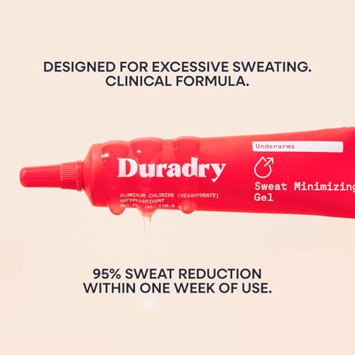 Duradry Intensive Sweat Minimizing Gel Night Treatment 0.4 Fl Oz