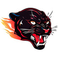 Black Panther Temporary Tattoos - 6 Sheets Waterproof